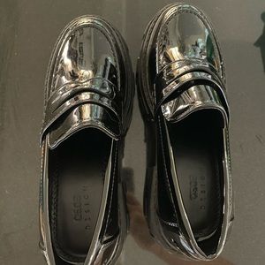 ASOS size 9 black platforms